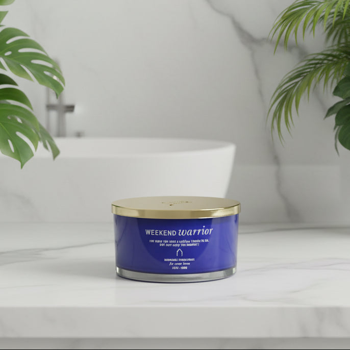 Weekend Warrior Scented Candle, 21oz, 4 Wicks
